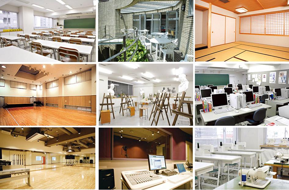 橫濱設計學院-設施