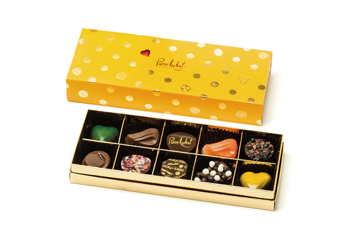 盒裝巧克力 - 10粒　2,750円+税 -日本生活情情報