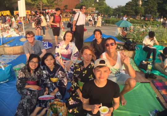 福岡花火大會-大濠公園 日本留學心得分享 GogoJapan