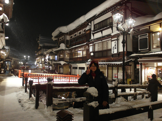 日本留學心得 日光江戶村的夜晚