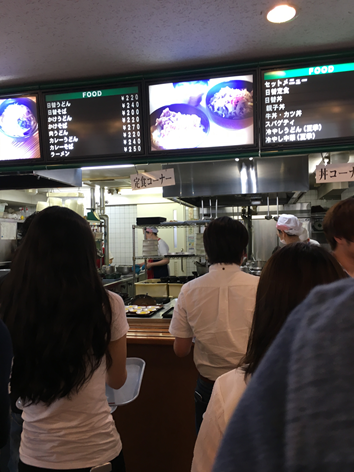 日本留遊學 學生食堂